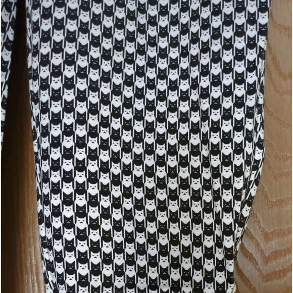 Betabrand Catstooth Skinny-Leg Pencil Dress Yoga Pant Small Short Petite New - Picture 2 of 6